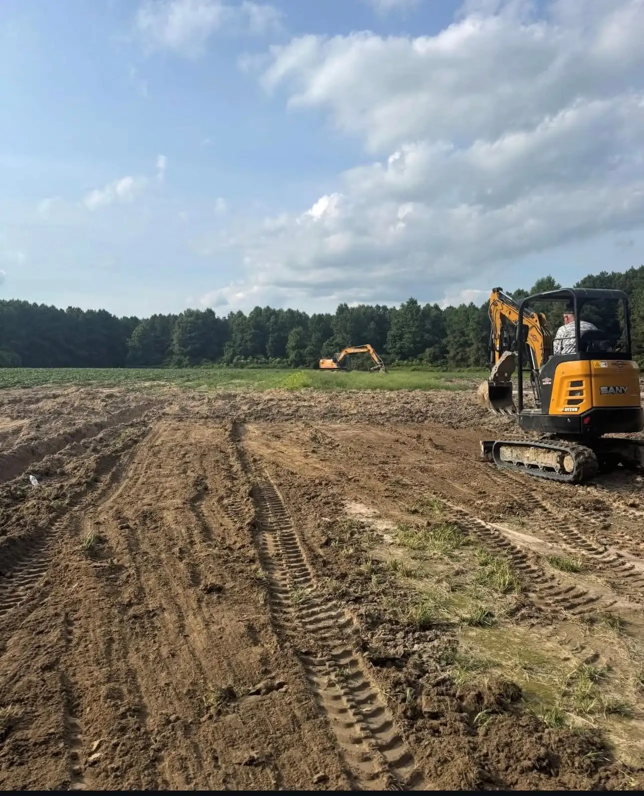 Breaking ground