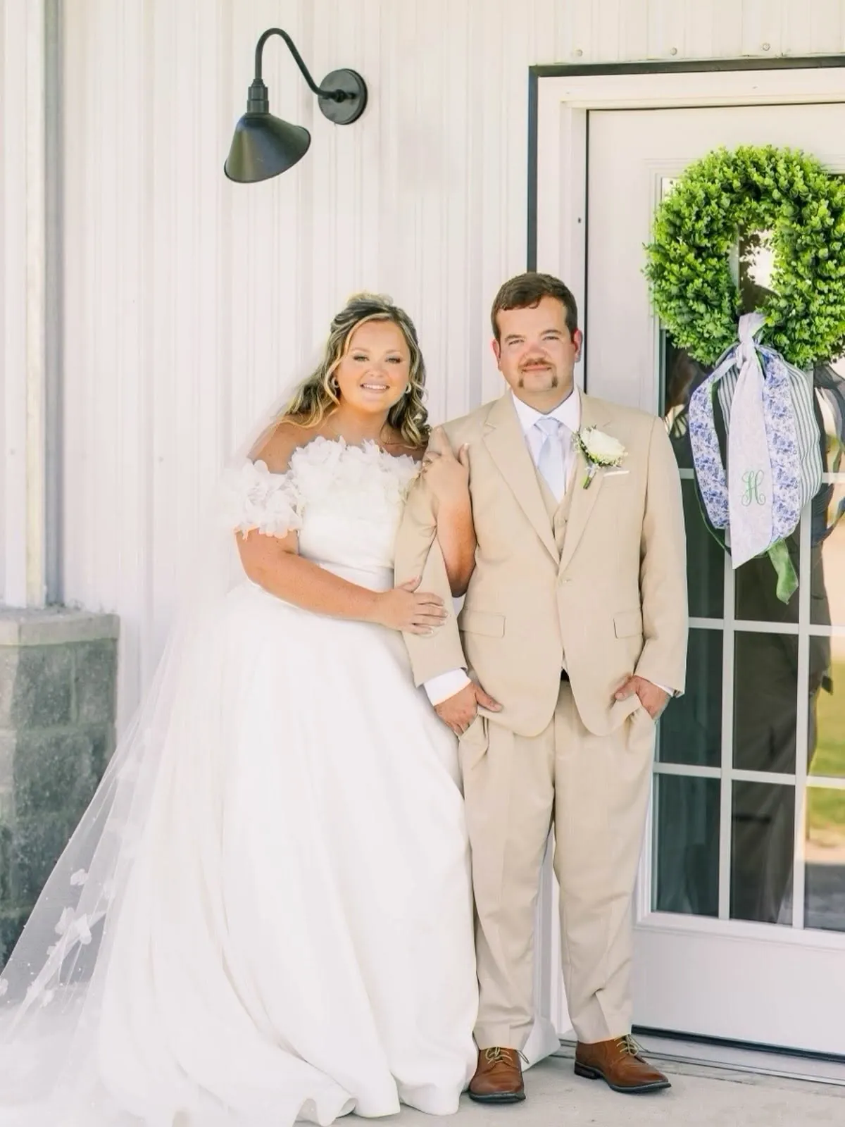Wedding moment at The Boldwood Grove