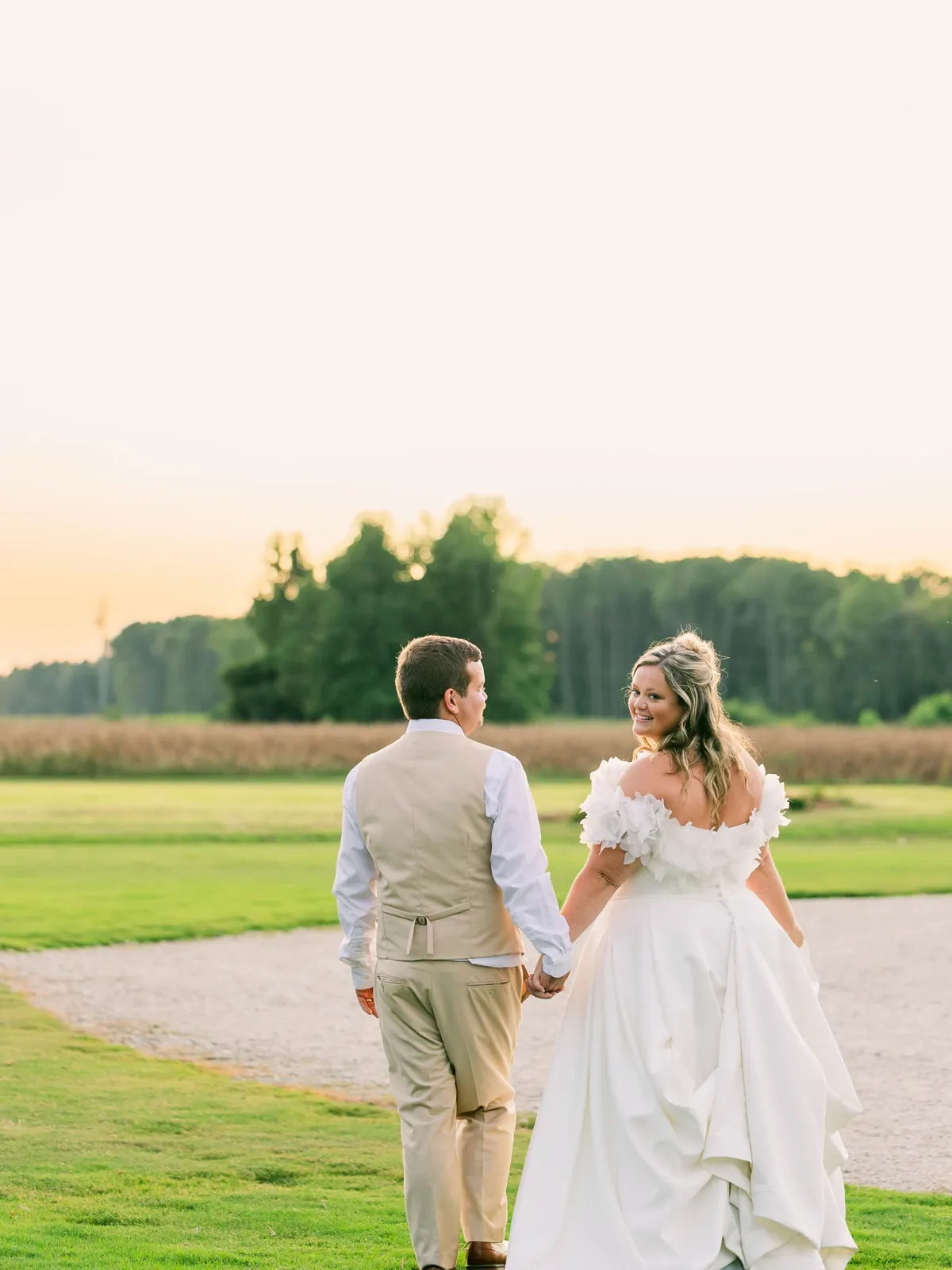 Wedding moment at The Boldwood Grove